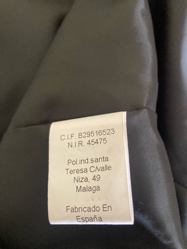 Gabardina piel ecologica