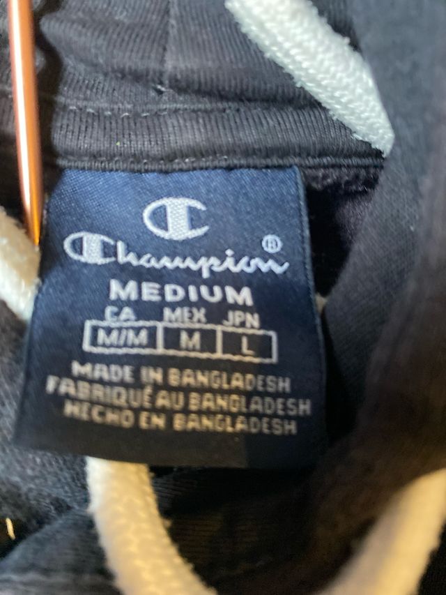 Sudadera Champion negra - Talla M