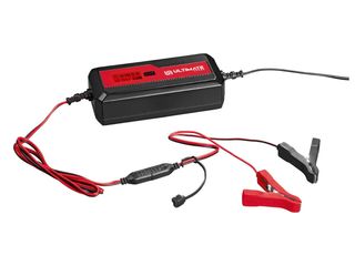 Cargador y tester baterías y alternador de coche