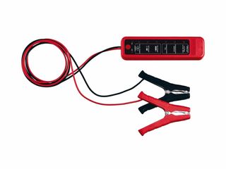 Cargador y tester baterías y alternador de coche