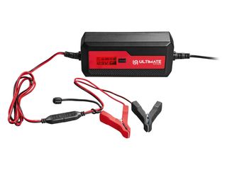 Cargador y tester baterías y alternador de coche