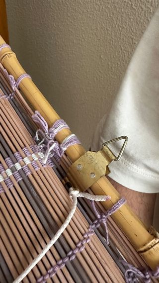 ESTOR DE BAMBÚ LILA