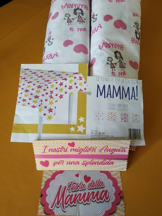 Auguri mamma set 2 articoli