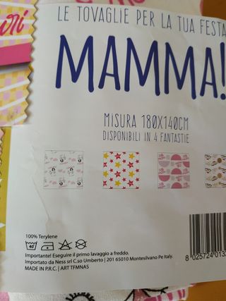 Auguri mamma set 2 articoli