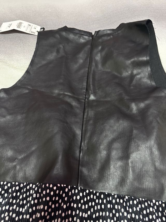 Vestido Zara - Negro y Blanco