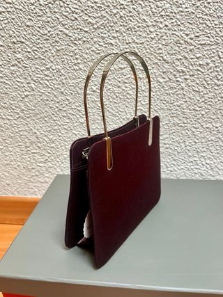 Bolso fiesta granate