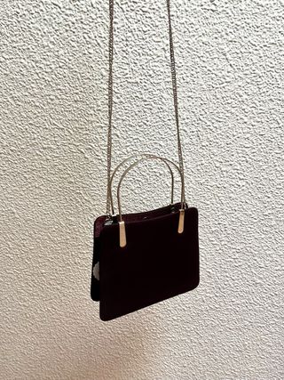 Bolso fiesta granate