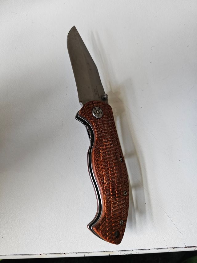 Plegable madera mango curioso