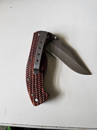 Plegable madera mango curioso