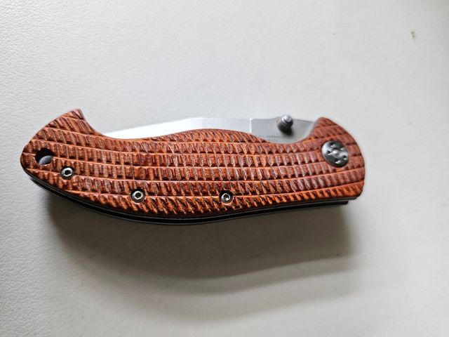 Plegable madera mango curioso