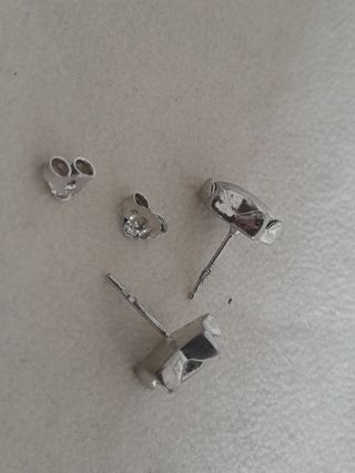 Orecchini stella argento