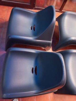 Conjunto 4 butacones y 2 mesas para terr