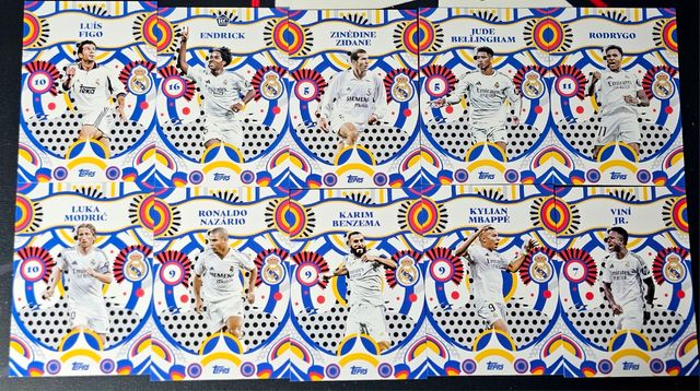 Colección Topps Real Madrid Team Set 2025 x45 card