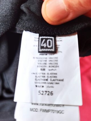 Tubino nero Frankie Morello