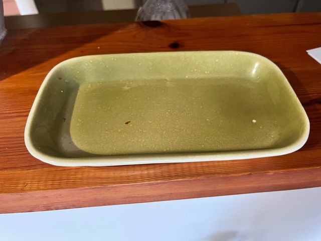 Recipiente bandeja ceramica