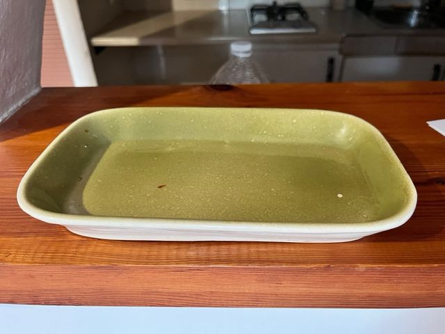 Recipiente bandeja ceramica