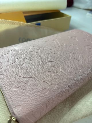 Cartera Louis Vuitton - Cuero Rosa