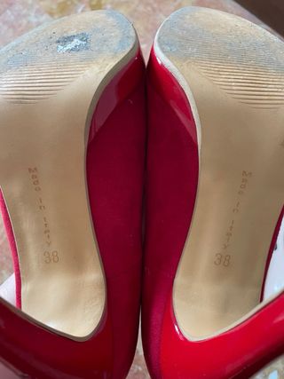 4 paia scarpe donna tacco alto usate