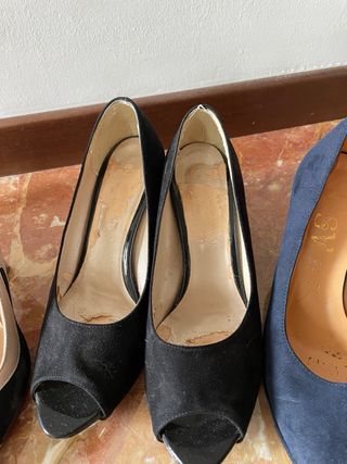 4 paia scarpe donna tacco alto usate
