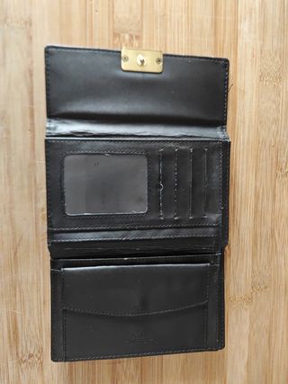 Cartera C.H. beige y marrón