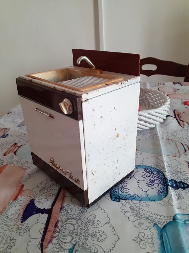 Giocattolo in latta anni 60,Super Sink AMB-Bologna