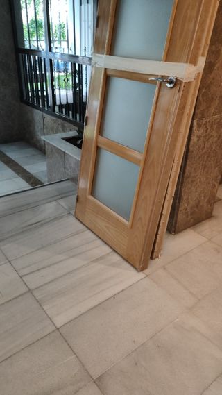 Puertas madera haya macizas