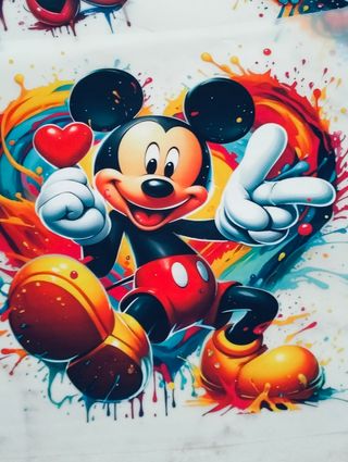 5 Stickers Minnie e Mickey Mouse