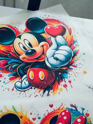 5 Stickers Minnie e Mickey Mouse