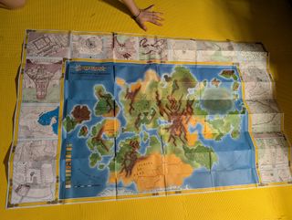 Mappa del Continente di Ansalon - mondo di Krynn