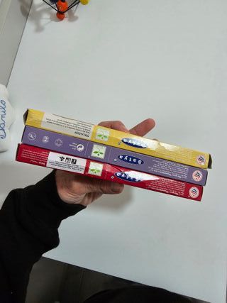 3 pacchetti di incensi 15 gr