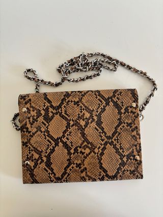 Bolso estampado serpiente 