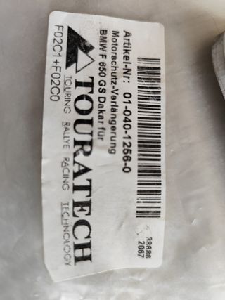 Gs Estensione protezione motore GS 650 Daka