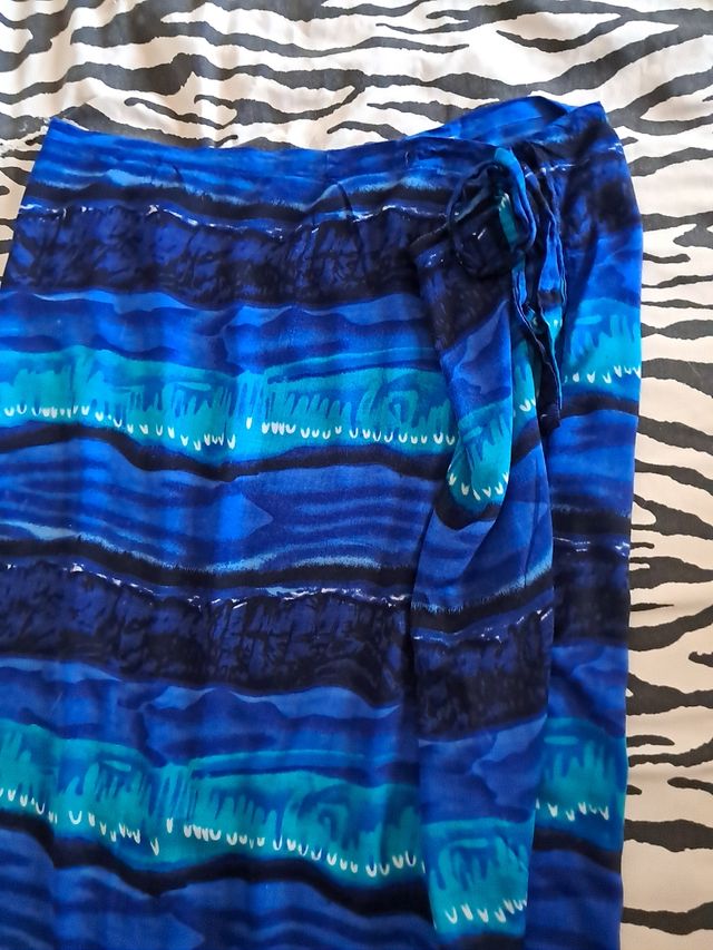 Falda pareo de algodón talla única