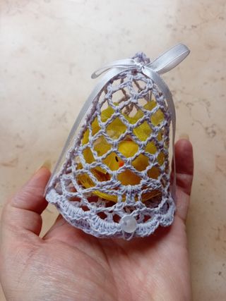 Decorazione Pasqua Campana con  pulcini