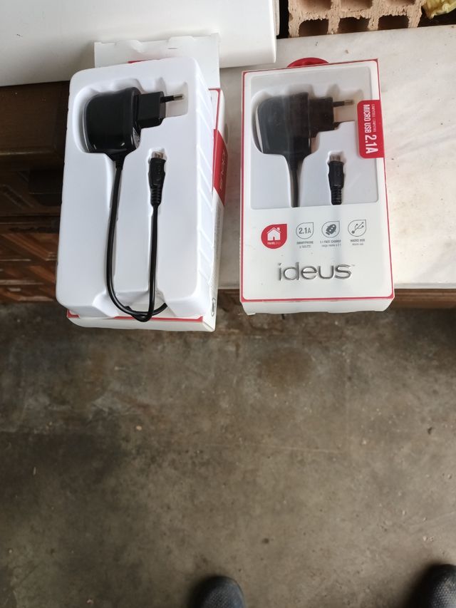 Cargadores MicroUSB Ideus (2 unidades)
