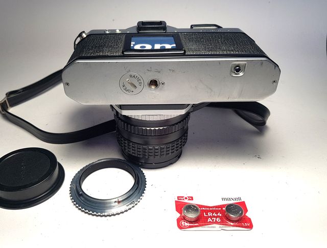 Pentax K2 con SMC PENTAX 1:1,4/50 mm