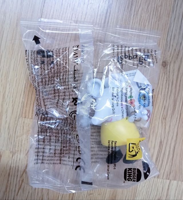 Emily Elephant Peppa Pig. Burger King