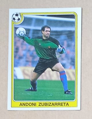 Cromo Zubizarreta Liga 92-93 Panini