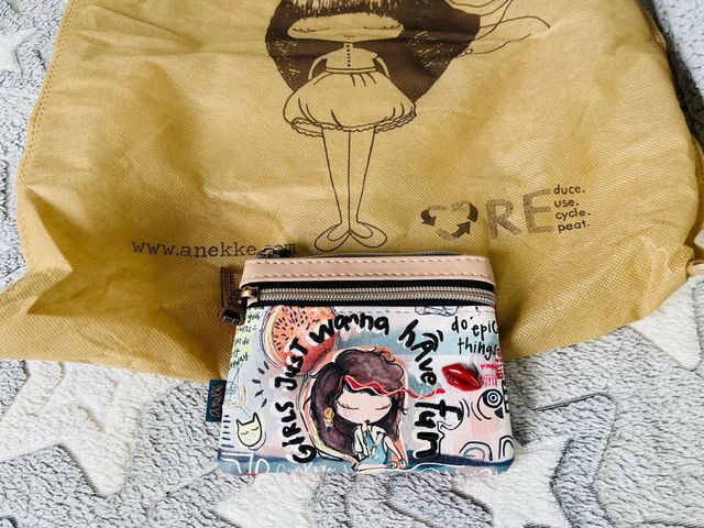 Mochila Anekke con monedero (Se venden juntos).