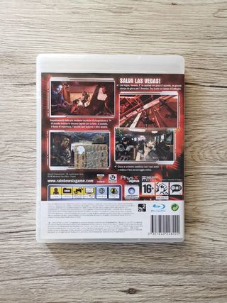 Tom clancy's rainbow six ps3