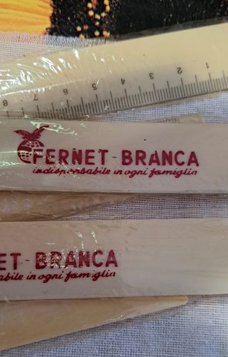 Righello gadget Fernet Branca 