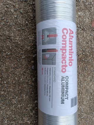 Tubo Aluminio 100mm - 60m