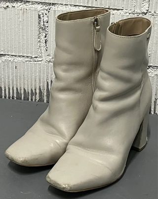Botines de piel