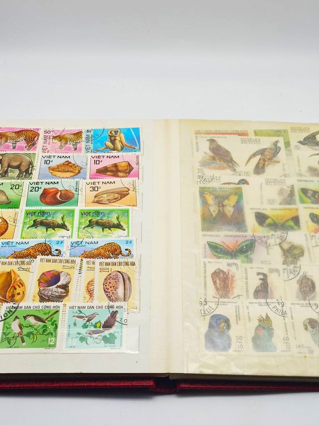 Lotto Collezione più di 3.000 francobolli