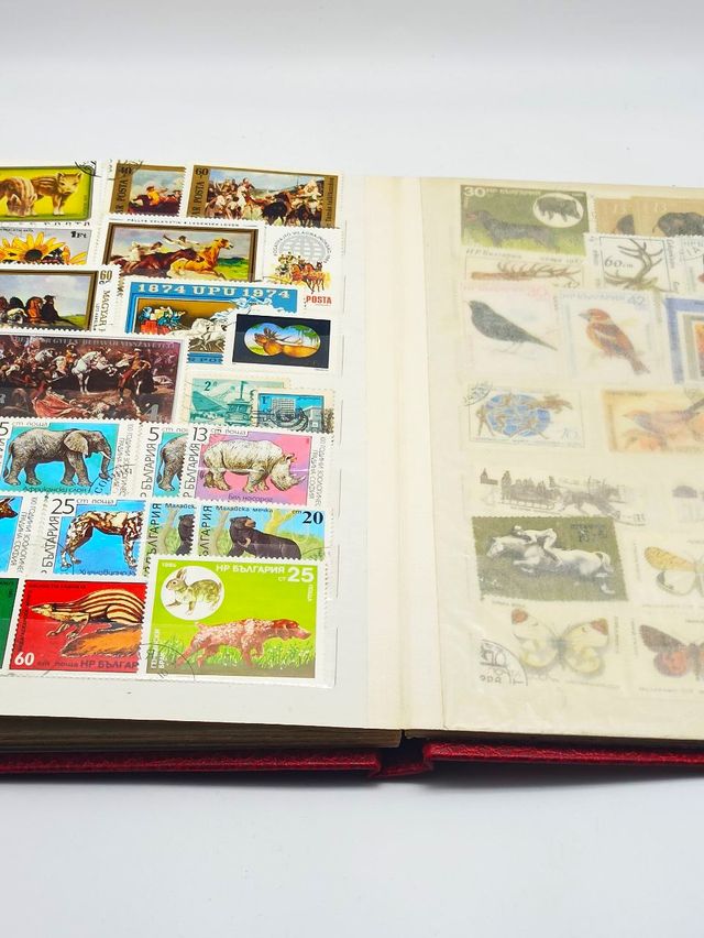 Lotto Collezione più di 3.000 francobolli