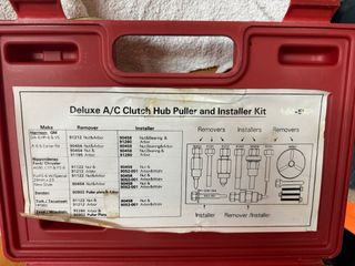 Extractor embrague A/C