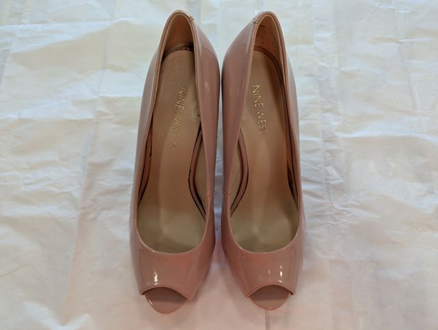 Tacones Nine West rosa palo