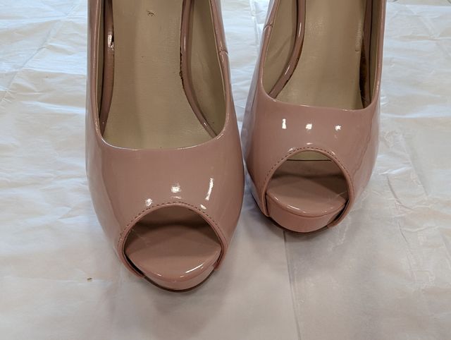 Tacones Nine West rosa palo