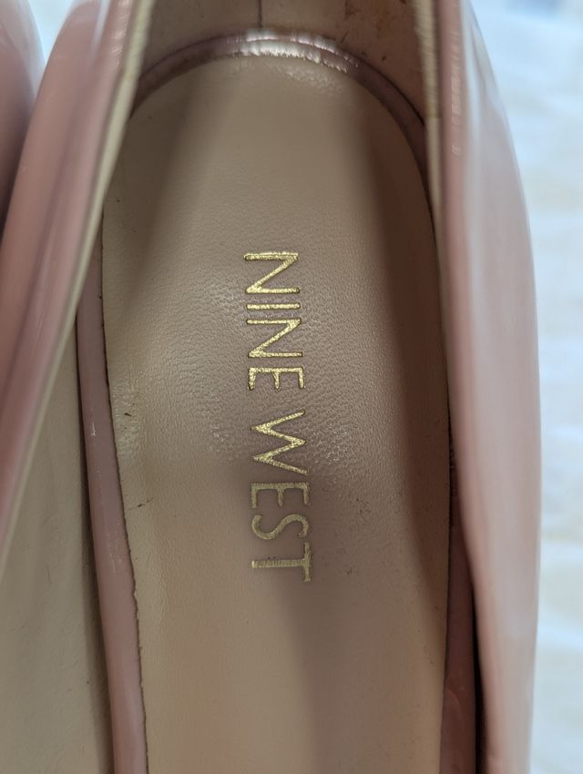 Tacones Nine West rosa palo
