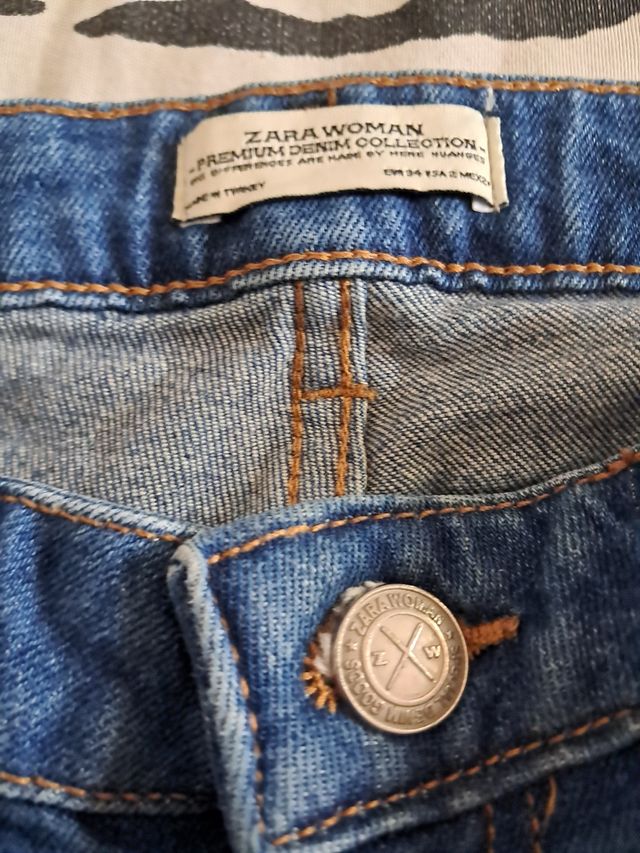 Vaqueros Zara T 34